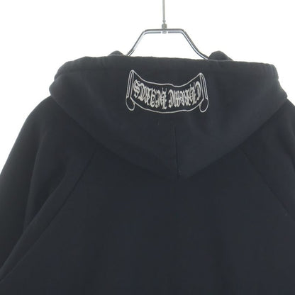 Chrome Hearts Vintage Sweatshirt HD Zip Scroll Label Print Lining Thermal Zip