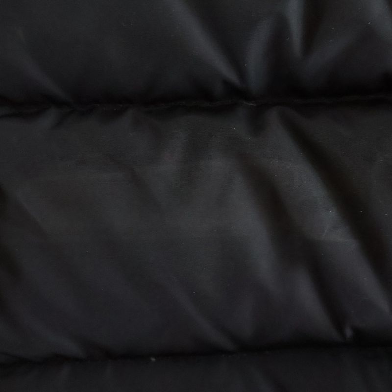Moncler Flammette Down Coat Black