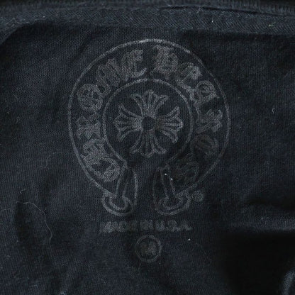 Chrome Hearts CH T-shrt 1 Neck Logo T-Shirt Purple Black