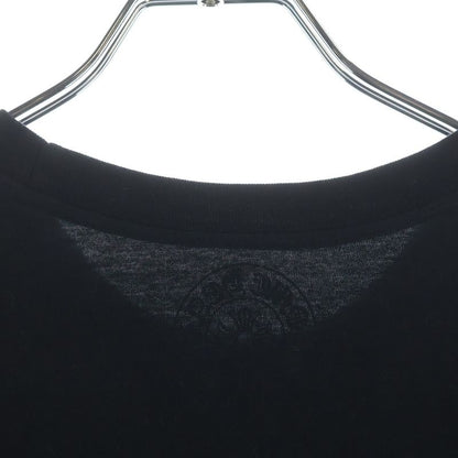 Chrome Hearts CH T-shrt 1 Neck Logo T-Shirt Purple Black