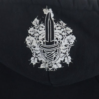 Chrome Hearts Vintage Thrml HD Plvr Lining Thermal Sleeves Floral Print Back