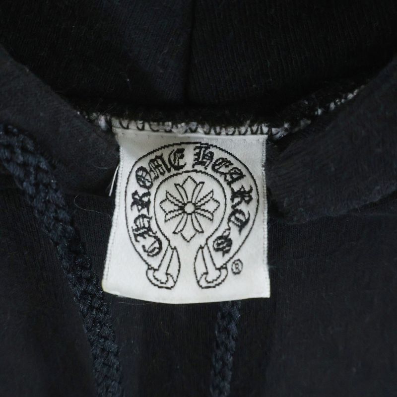Chrome Hearts Vintage Thrml HD Plvr Lining Thermal Sleeves Floral Print Back