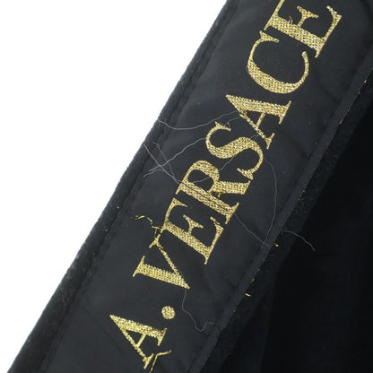 Versace Aversace Alfred Velvet Track Jacket Black