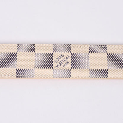Louis Vuitton Ceinture Voyage 35 Damier Azur Belt Leather 85/34 — view 7