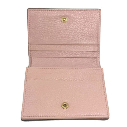 Gucci Animalier Bifold Wallet Leather