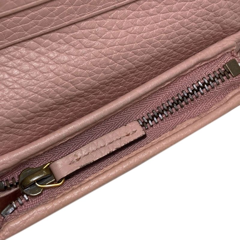 Gucci Animalier Bifold Wallet Leather