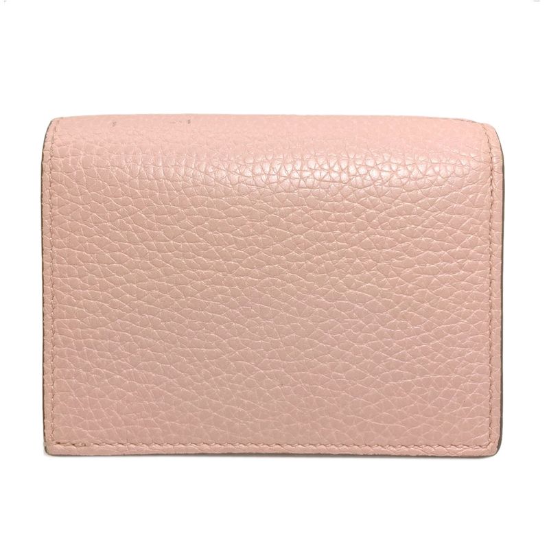 Gucci Animalier Bifold Wallet Leather