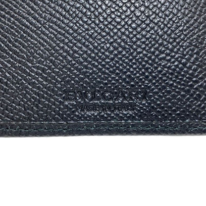 Bvlgari Wallet Leather Wallets Black