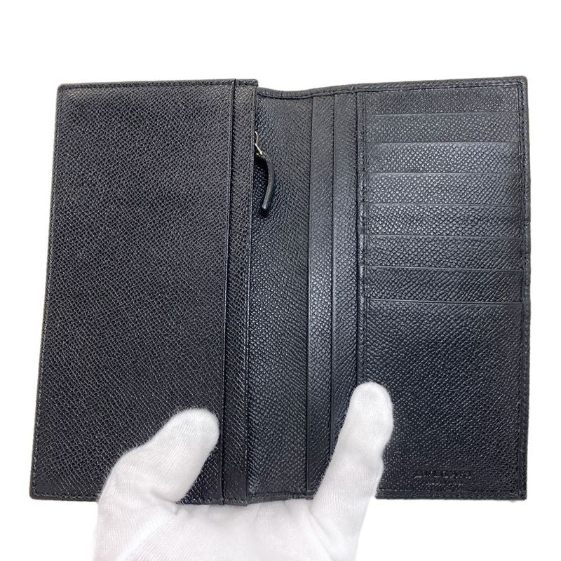 Bvlgari Wallet Leather Wallets Black