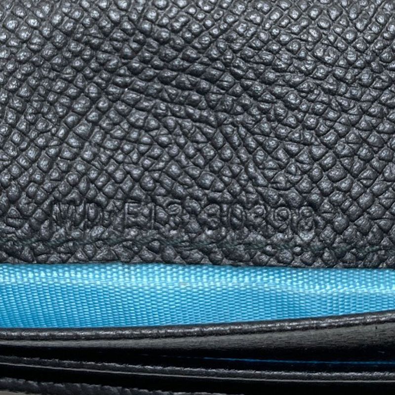 Bvlgari Wallet Leather Wallets Black