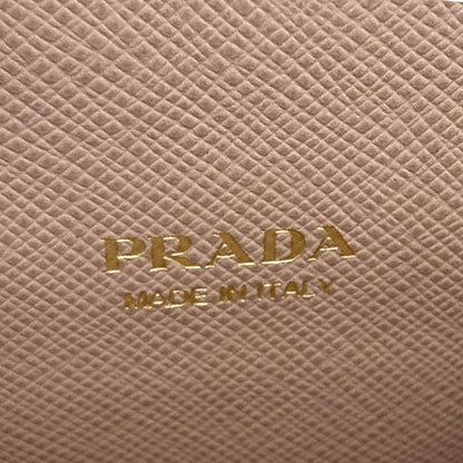 Prada Logo Card Case Leather