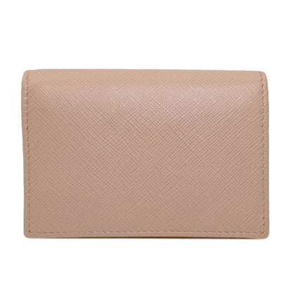 Prada Logo Card Case Leather
