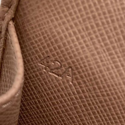 Prada Logo Card Case Leather