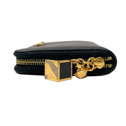 Fendi Logo Card Case Leather