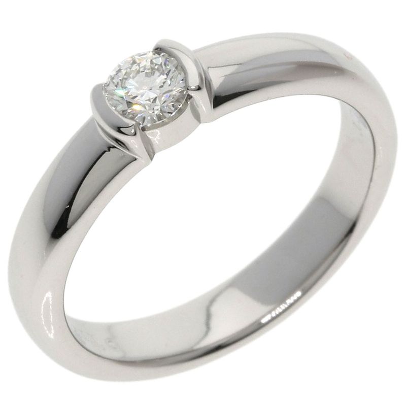 Tiffany & Co Dots Solitaire Diamond Ring