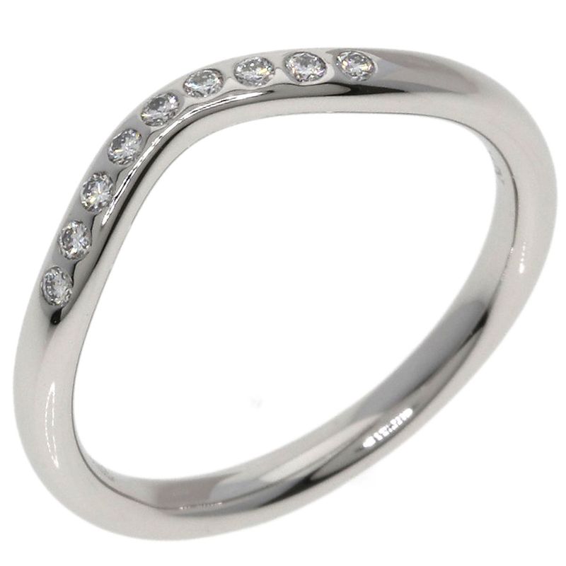Tiffany & Co Curved Band Diamond Ring