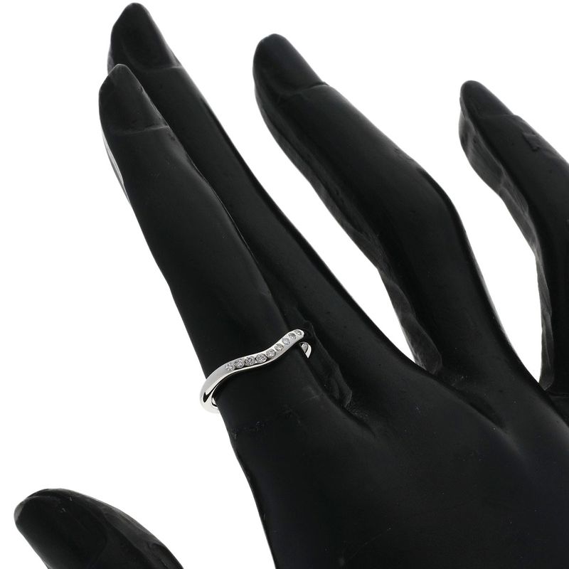 Tiffany & Co Curved Band Diamond Ring