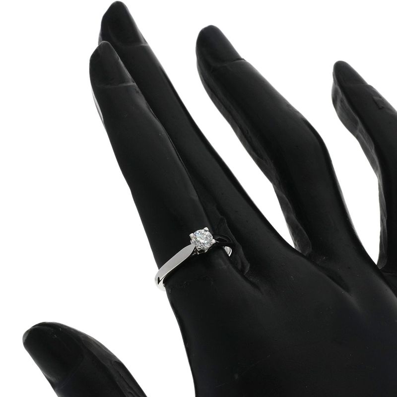 Van Cleef & Arpels Bonneur Solitaire Diamond 49 Ring
