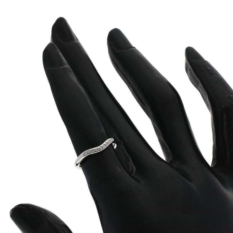 Tiffany & Co Curved Band Diamond Ring