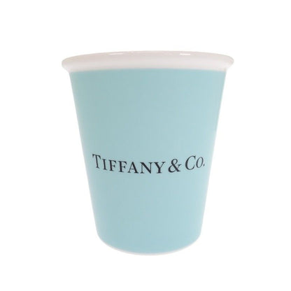 Tiffany & Co Coffee Cup Bone China Set of 5 Glass Cup Ceramic Multicolor Blue