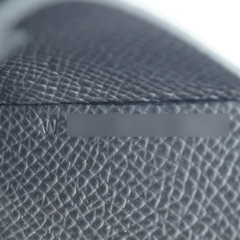 Hermes Calvi Duo Graphite Gray Silver Coin Case Card Others Box Not