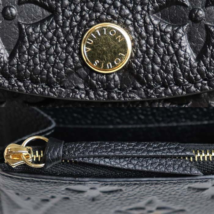 Louis Vuitton Porte-Monnaie Rosalie Coin Case Empreinte Black