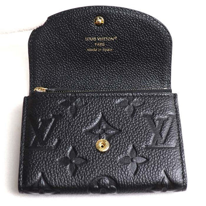 Louis Vuitton Porte-Monnaie Rosalie Coin Case Empreinte Black