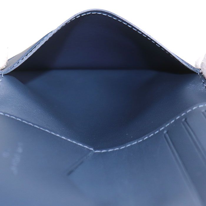 Louis Vuitton Organizer Poche Card Case Monogram Shadow Navy Purchased