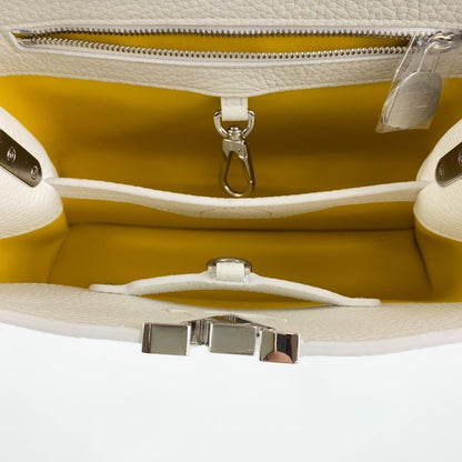 Louis Vuitton LV YK Capucines BB Yayoi Kusama White Shoulder Bag
