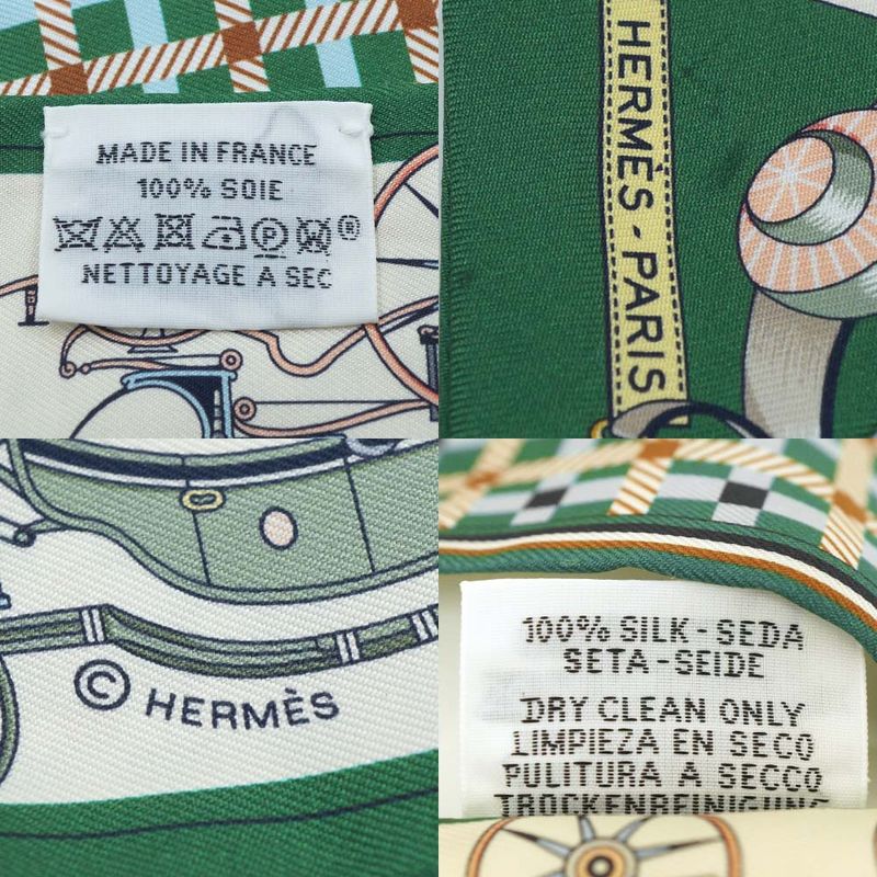 Hermes les Voituresa Nouvelle Evolution of the Carriage Twilly Scarf Silk