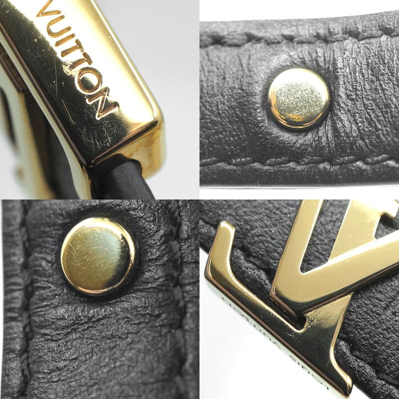 Louis Vuitton Bracelet LV Iconic 17 Brown Monogram Gold