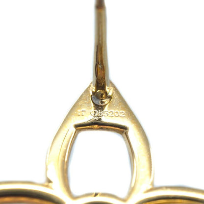 Louis Vuitton Boucle Doreille LV Pandant Earrings Monogram Flower Metal