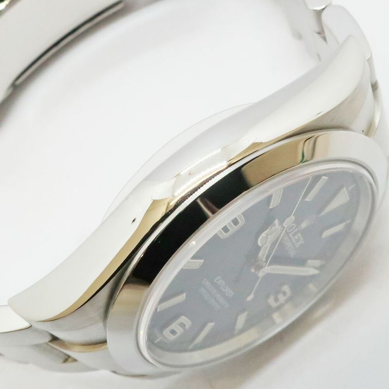 Rolex Polished Random Black SS Automatic Watch