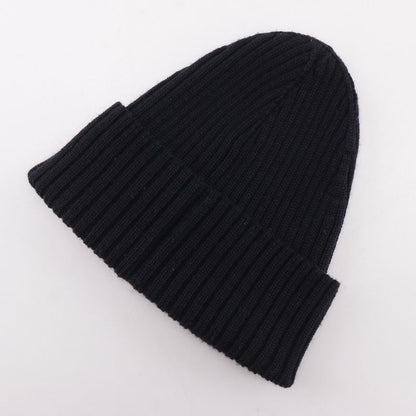 Chanel CC Logo Sports Line Wool Silk Black Hats