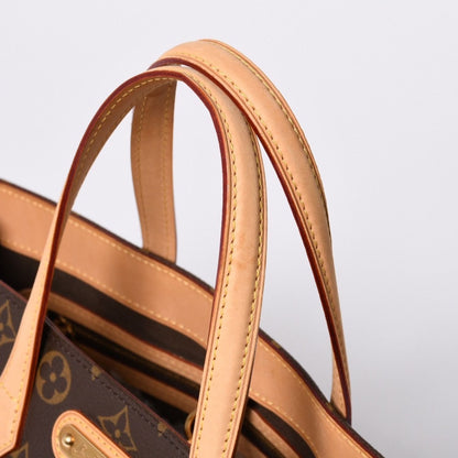 Louis Vuitton Wilshire PM Handbag Monogram Canvas Brown — view 8