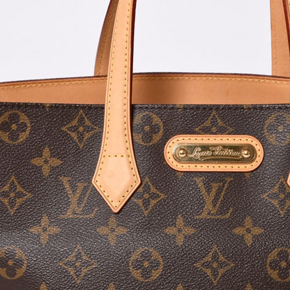 Louis Vuitton Wilshire PM Handbag Monogram Canvas Brown — view 5