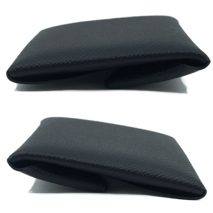 Hermes Bastia Veau Epsom Card Case Coin Purse Black