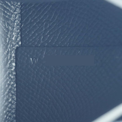 Hermes Bastia Veau Epsom Card Case Coin Purse Black