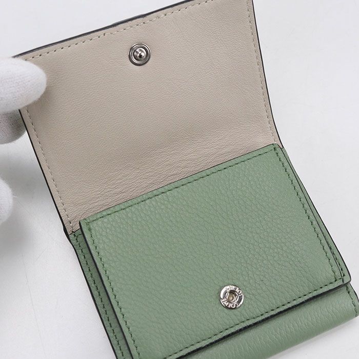 Loewe Anagram Trifold Wallet Calf