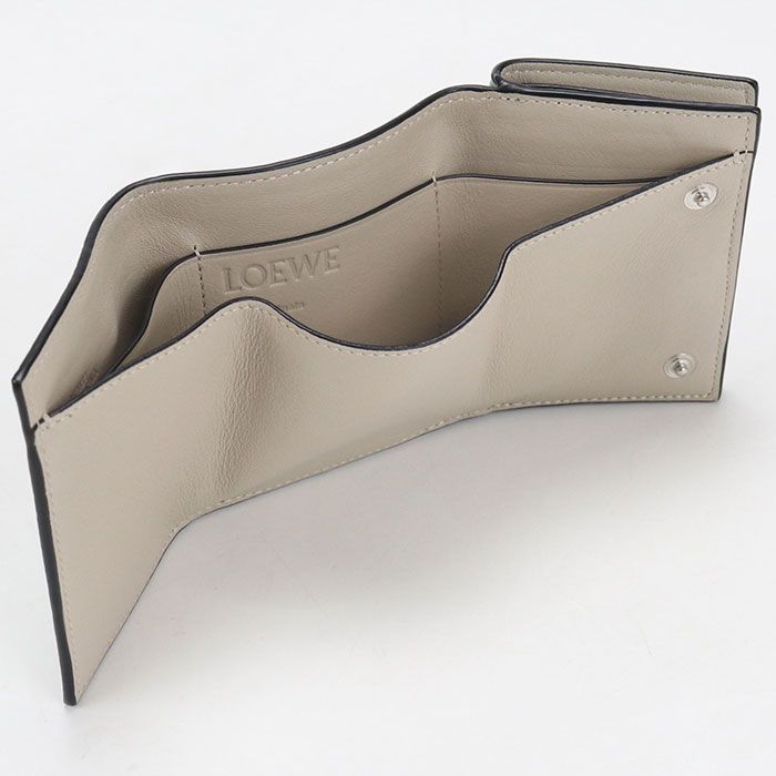 Loewe Anagram Trifold Wallet Calf
