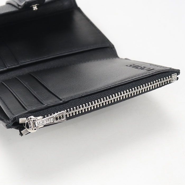 Loewe Vertical Wallet Small Anagram Trifold Calf
