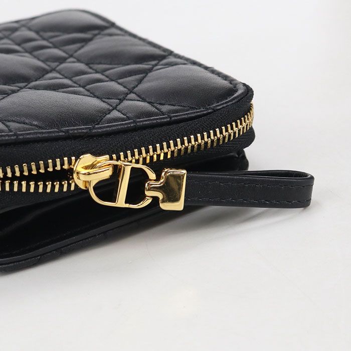 Dior Scarlet Wallet Joli Bifold Lambskin
