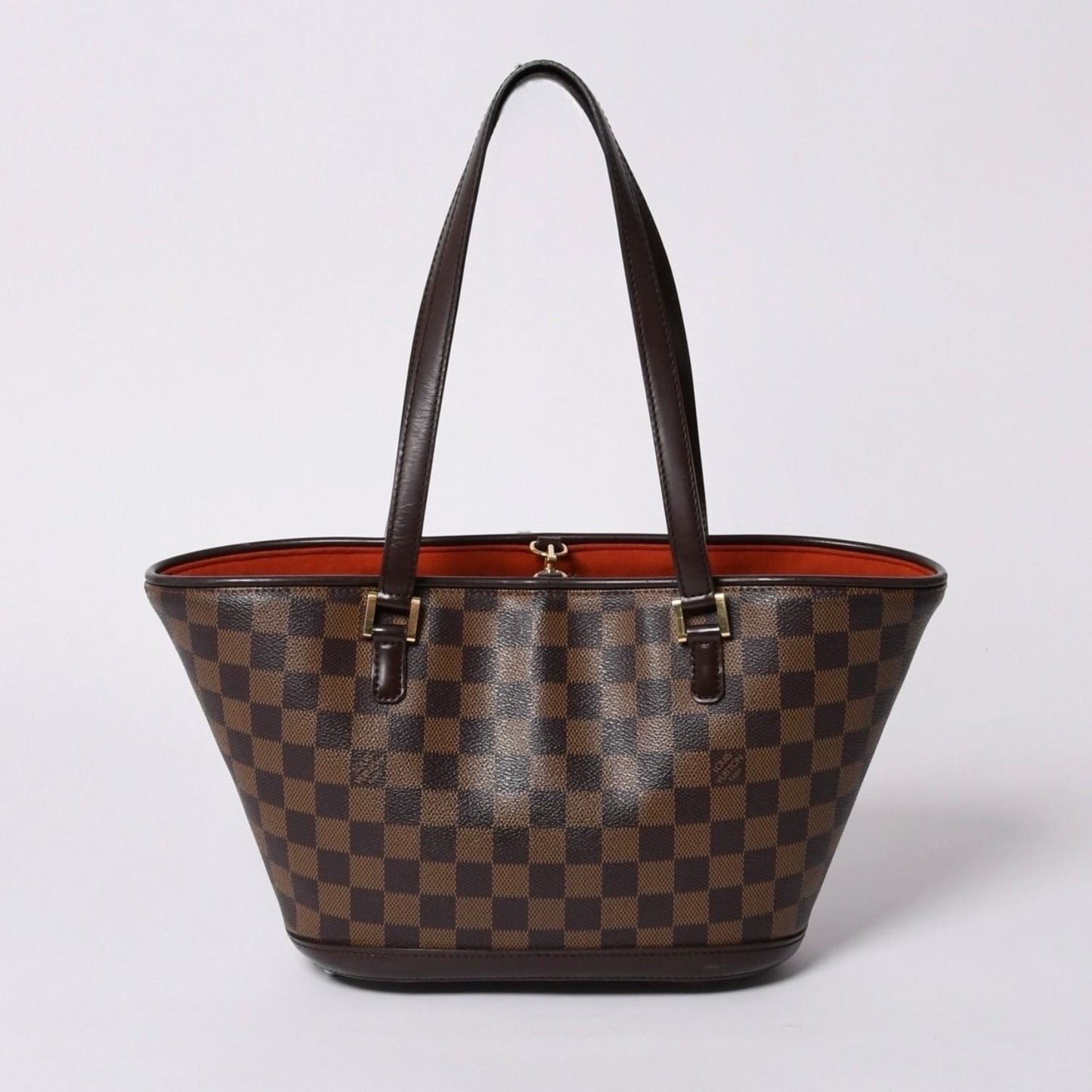 Louis Vuitton Handbag Manosque PM Damier Brown Gold — view 2