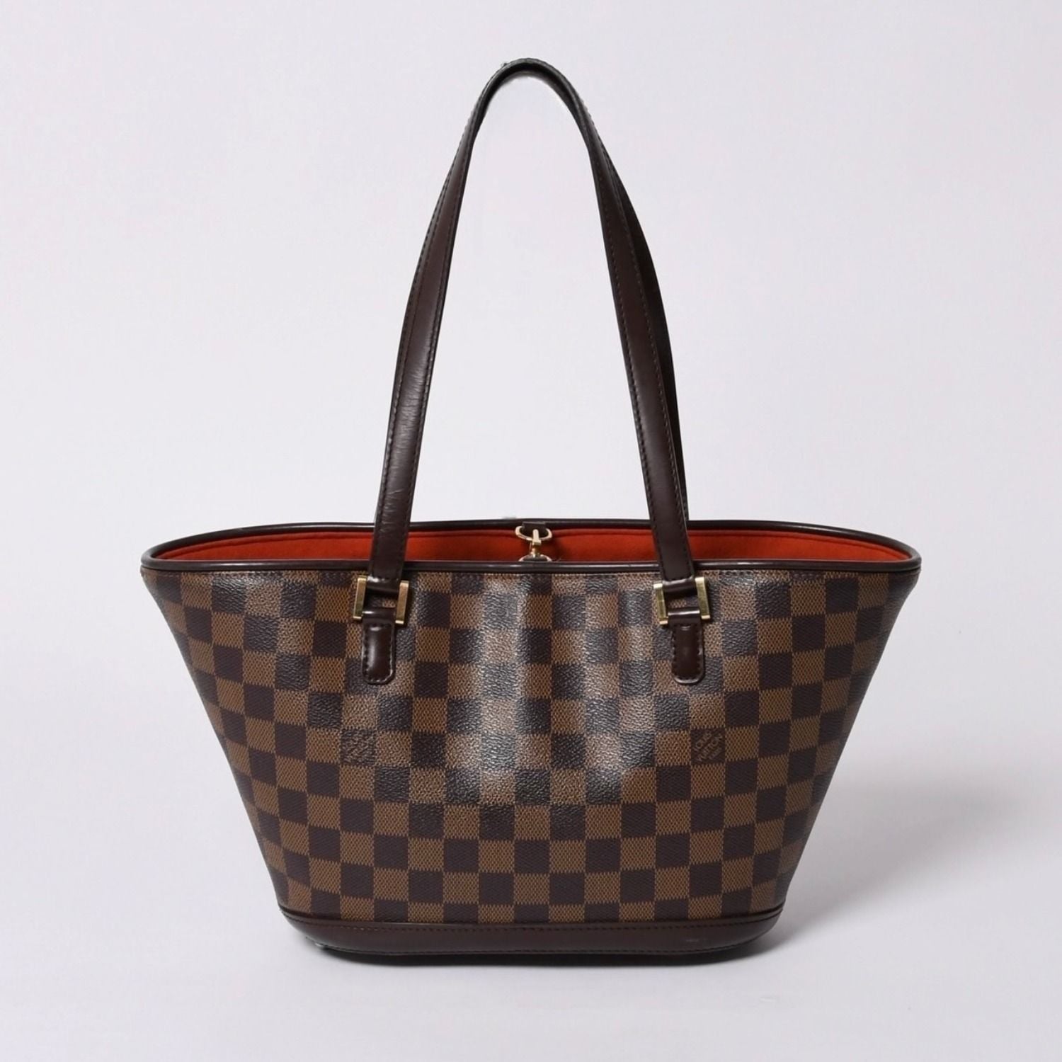 Louis Vuitton Handbag Manosque PM Damier Brown Gold — view 2