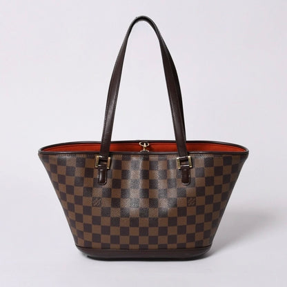 Louis Vuitton Handbag Manosque PM Damier Brown Gold — view 2