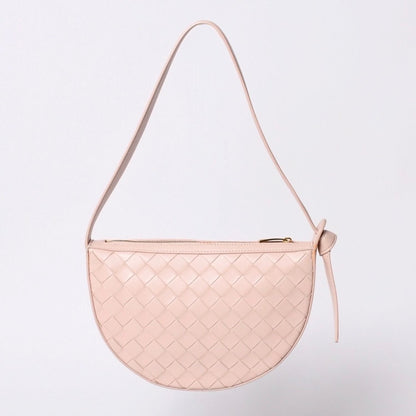 Bottega Veneta Intrecciato Bag Leather Salmon Pink Gold — view 2