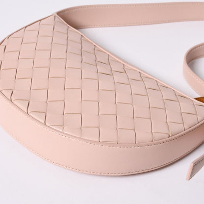 Bottega Veneta Intrecciato Bag Leather Salmon Pink Gold — view 6
