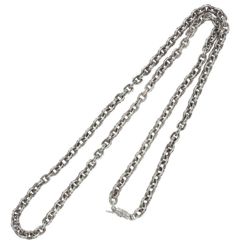 Chrome Hearts Paper Chain 24 Silver Necklace