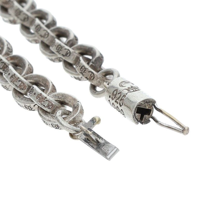Chrome Hearts Paper Chain 24 Silver Necklace