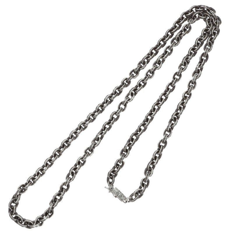 Chrome Hearts Paper Chain 24 Silver Necklace